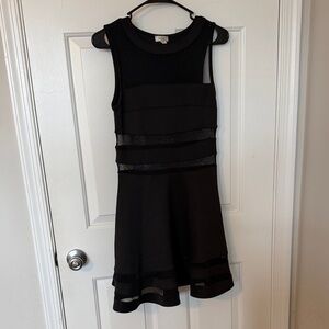 Elegant Black Sleeveless Dress